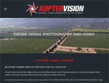 Tablet Screenshot of koptervision.com